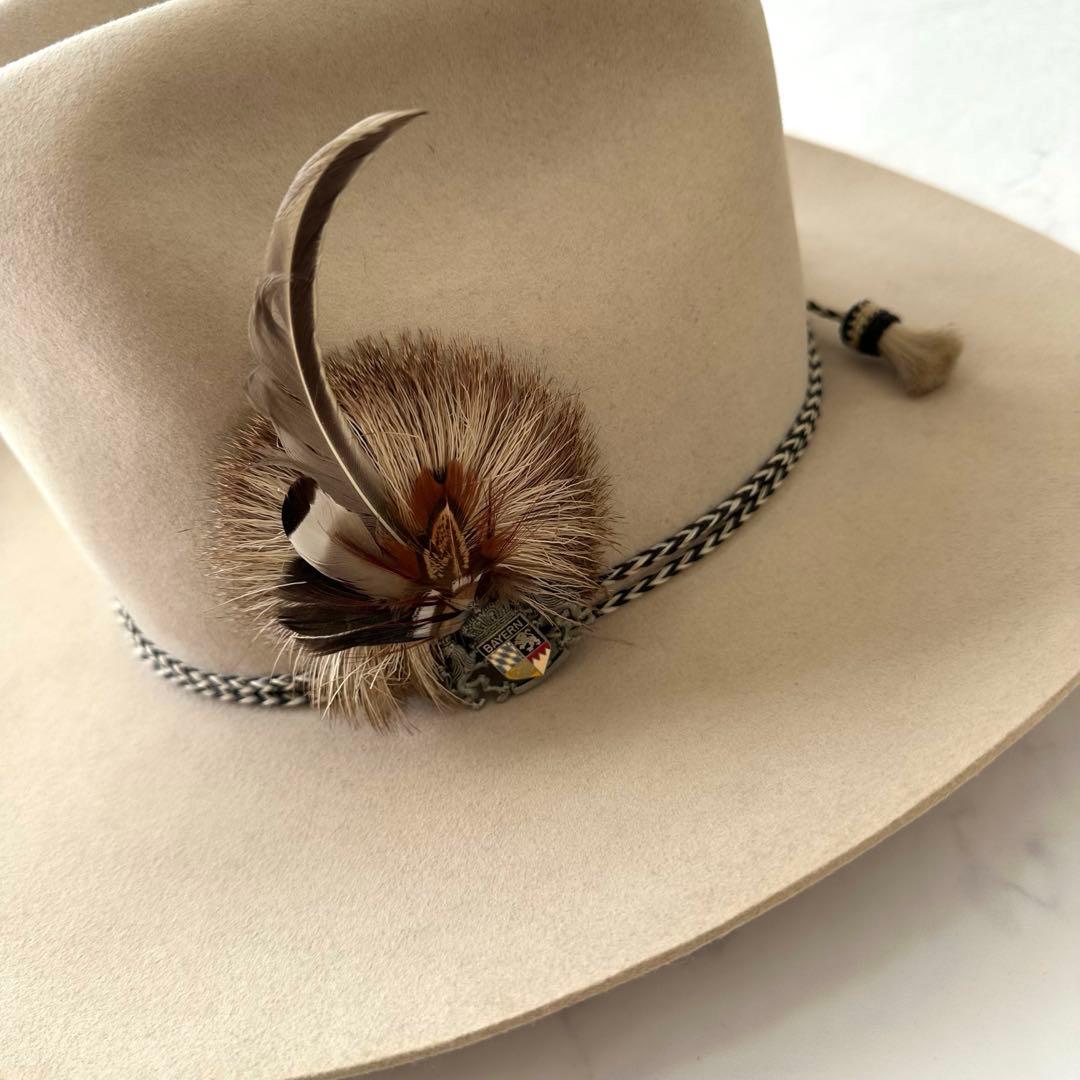 帽子 70s Vintage STETSON 3XBeaver 7 2/1 60cm