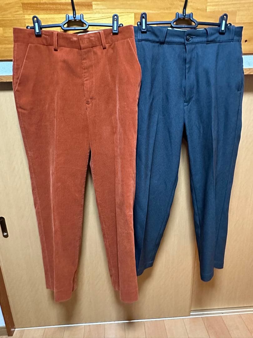 AURALEE スラックスA8SP02NC +helkaスラックス