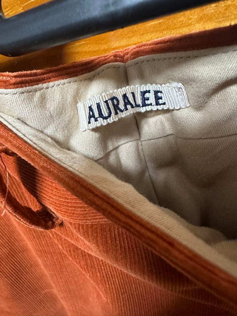 AURALEE スラックスA8SP02NC +helkaスラックス