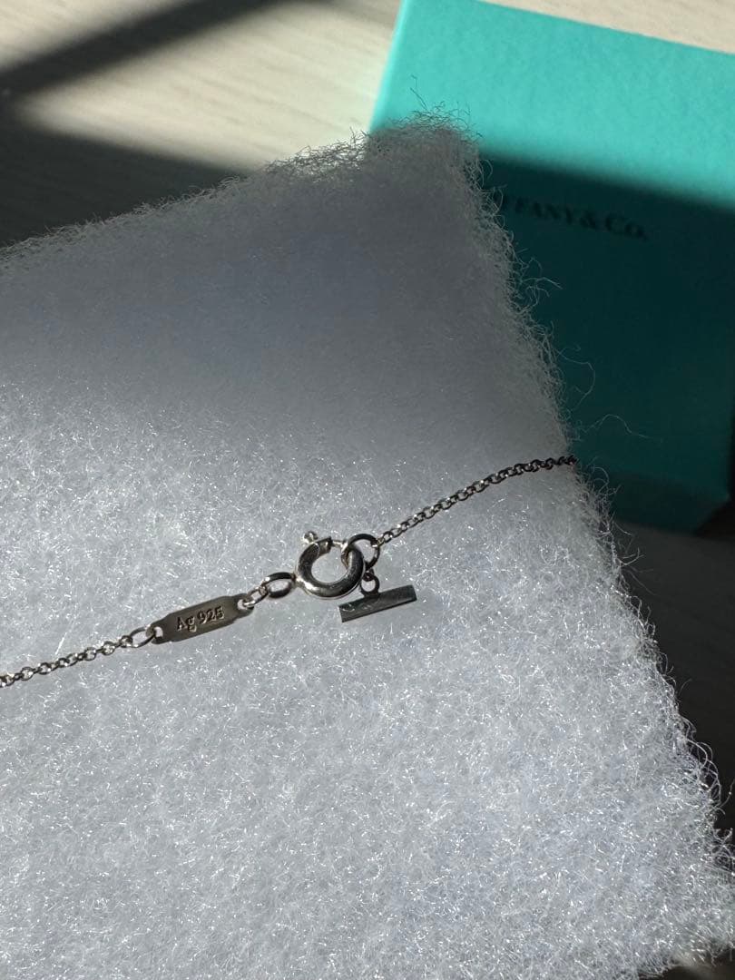 Tiffany Tスマイルネックレス シルバー