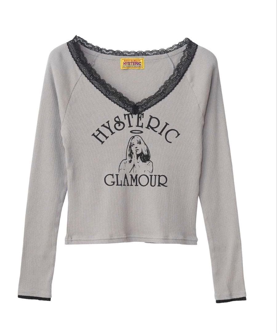 HYSTERIC ANGEL ショート丈Tシャツ