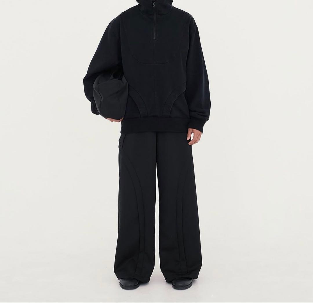 パンツ AVALONE wide trousers P-SF24