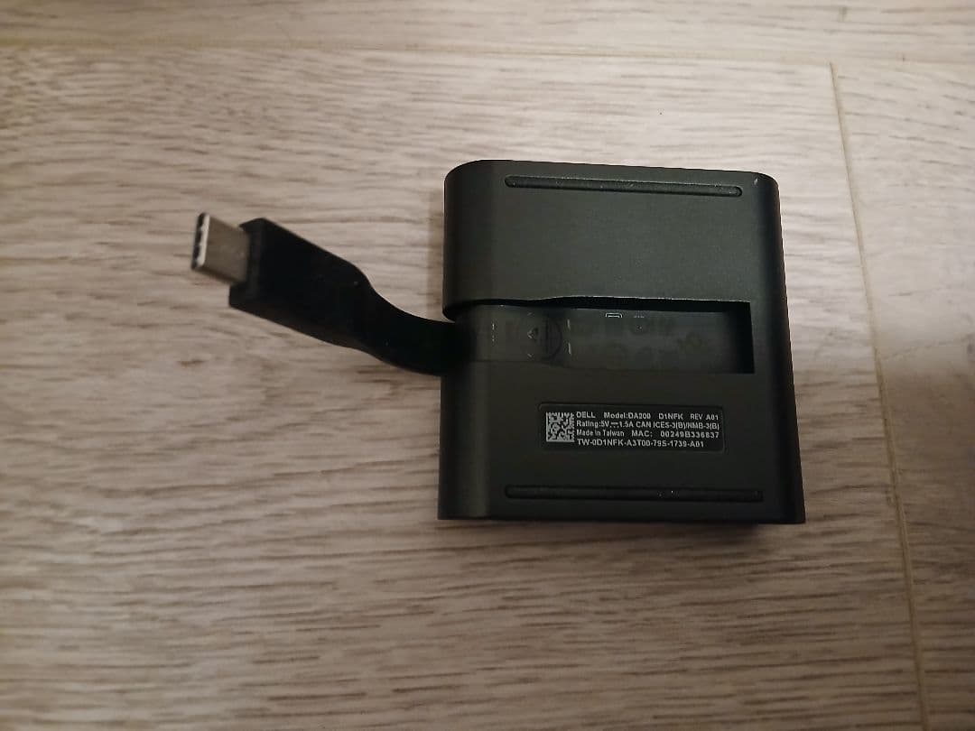 16個　純正　Dell DA200 USB-C モバイルアダプター 4-in-1