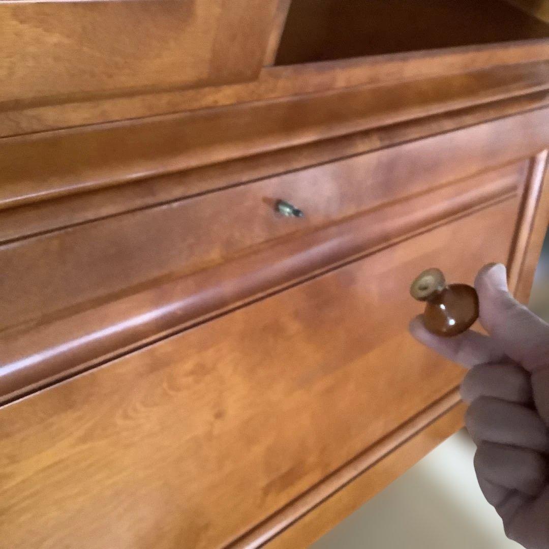 木製ライティングビューロー