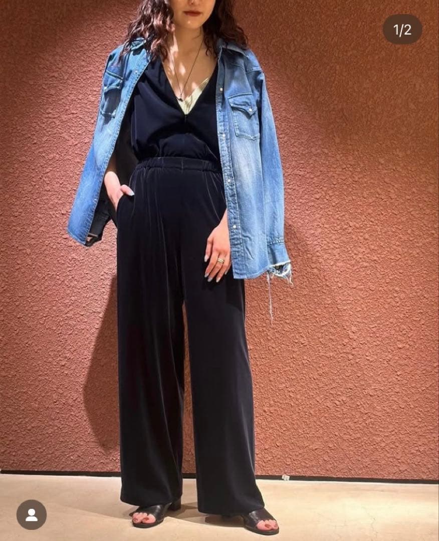 KURO × 6 ROKU DENIM SHIRT シャツ