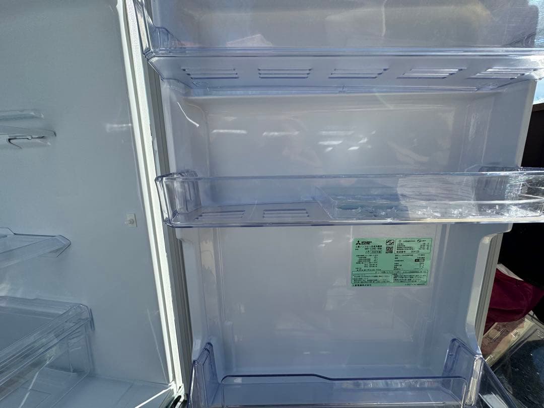 三菱 冷凍冷蔵庫 MR-C34E-W