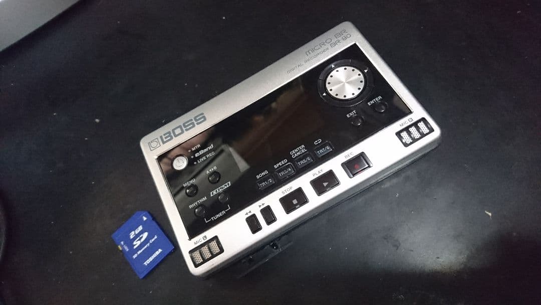 BOSS BR-80 小型MTR オーディオインターフェース,動作確認済み！