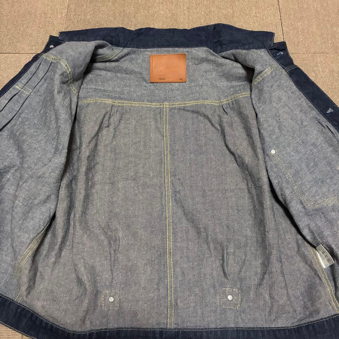 Backers 106XX デニムジャケット 大戦モデル Tバック 46
