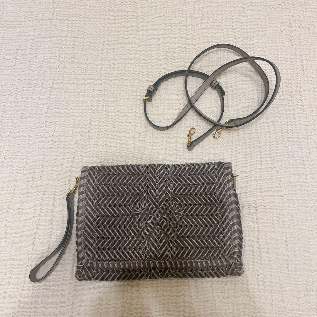 【美品】アニヤハインドマーチ ニーソン 2wayバッグ クラッチ