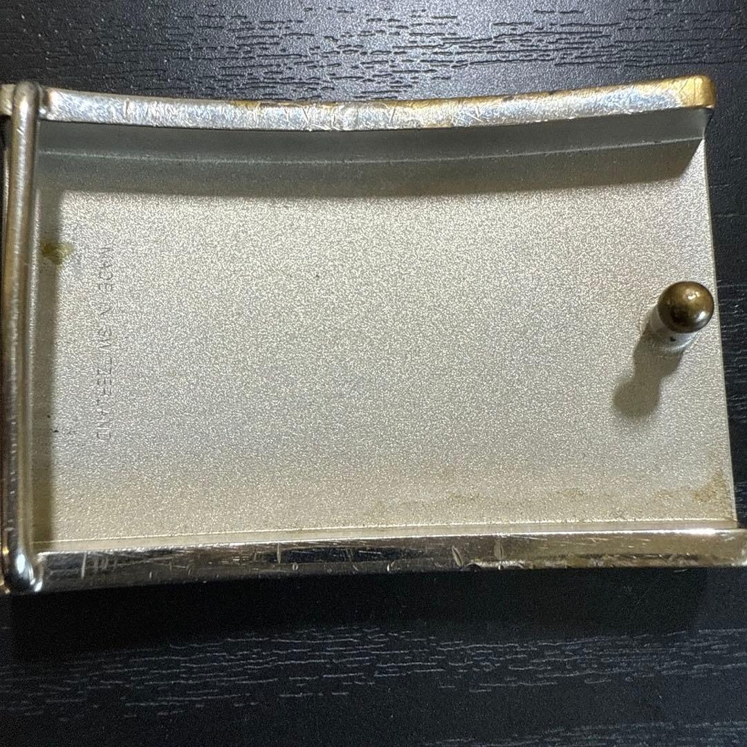 HERMES エルメスリバーシブルベルト65 プレートHバックル　シルバー