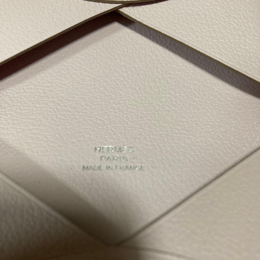 ⭐︎最終値下げ⭐︎新品・未使用エルメス カードケース カルヴィ モーヴペール