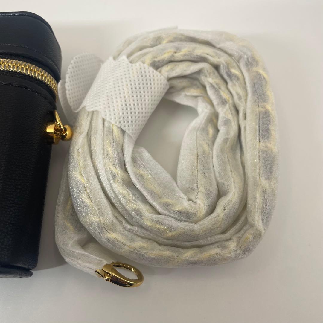 専用❗️CHANEL ノベルティ リップケース ミニショルダーバッグ 黒