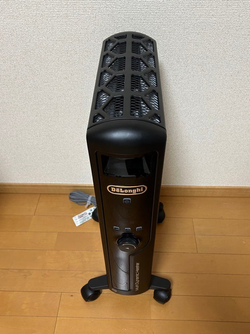 デロンギ　マルチダイナミックヒーター MDHU12-BK 美品　オイルレス