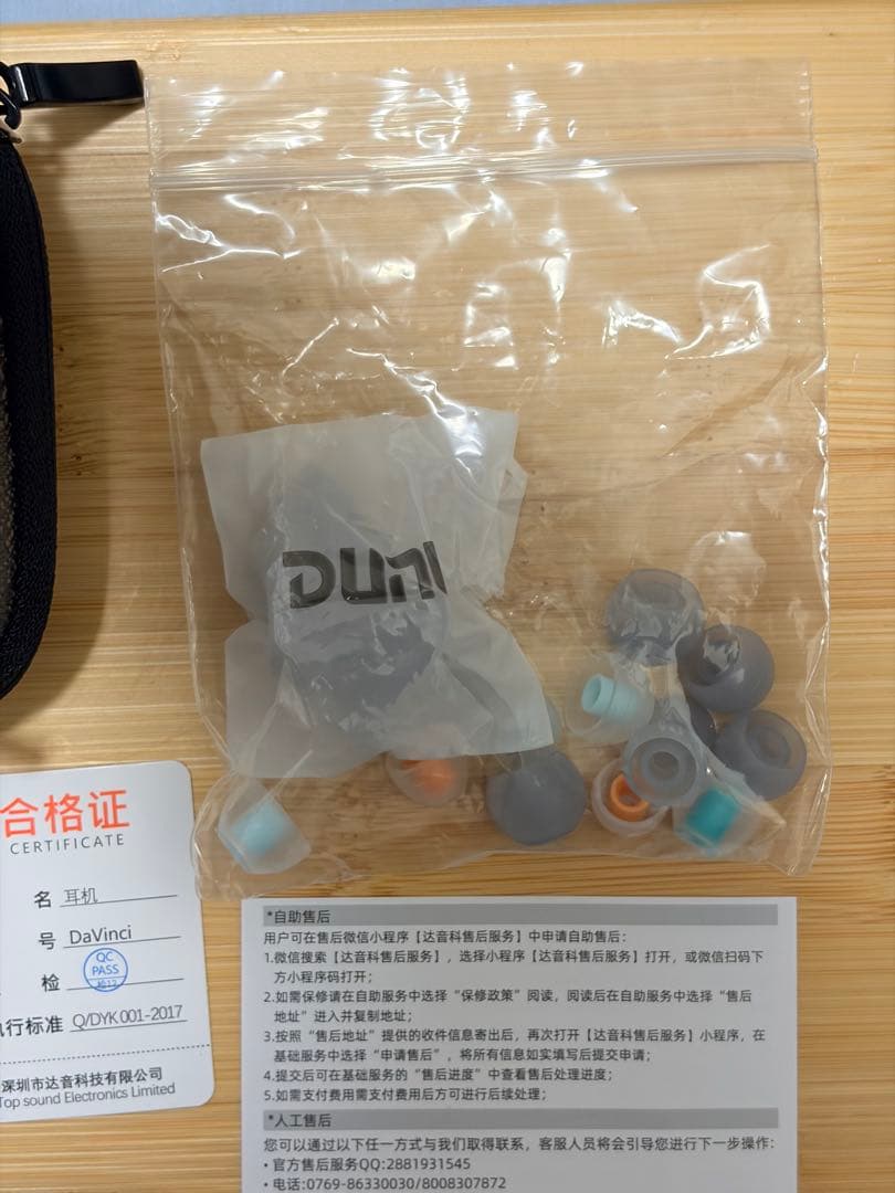 【しん】DUNU x Gizaudio Da Vinci