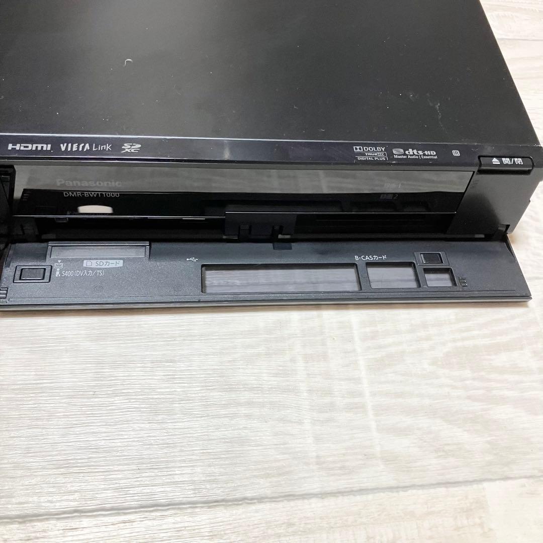 パナソニック　DMR-BWT1000 2番組同時録画 750GB ブルーレイ