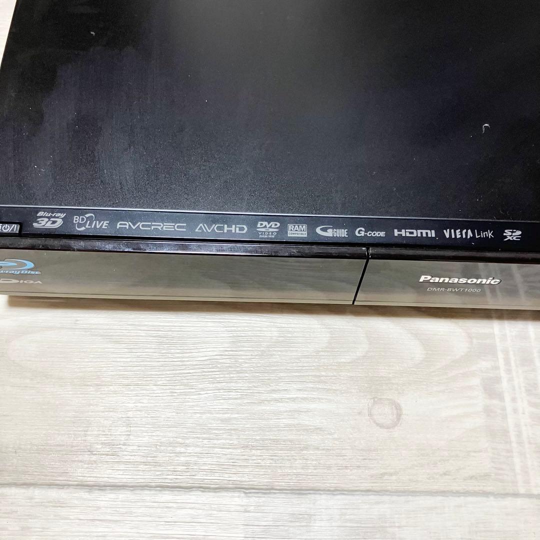 パナソニック　DMR-BWT1000 2番組同時録画 750GB ブルーレイ