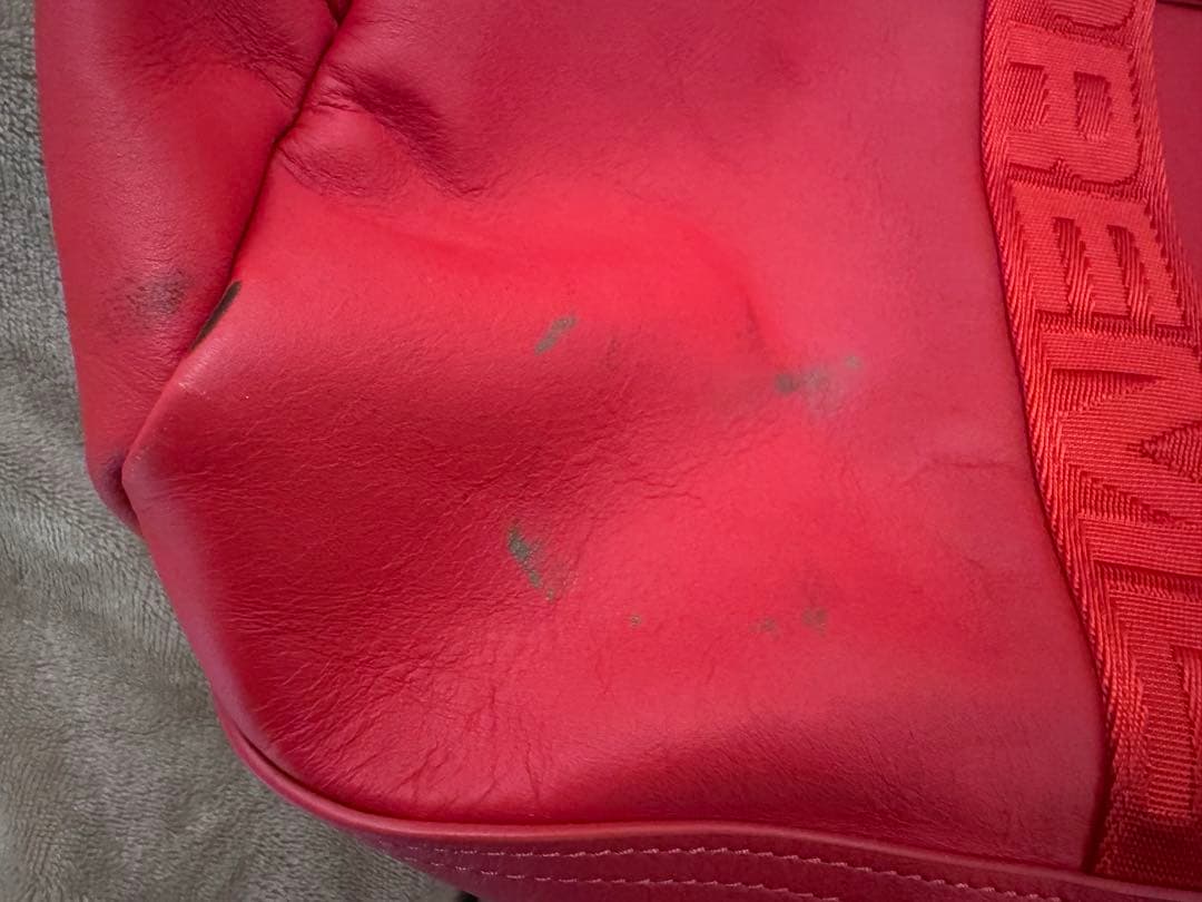 n*n様 Supreme Leather Duffle Bag（RED）