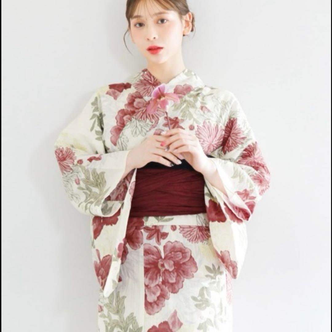 ディータ 浴衣 夏の牡丹重ね