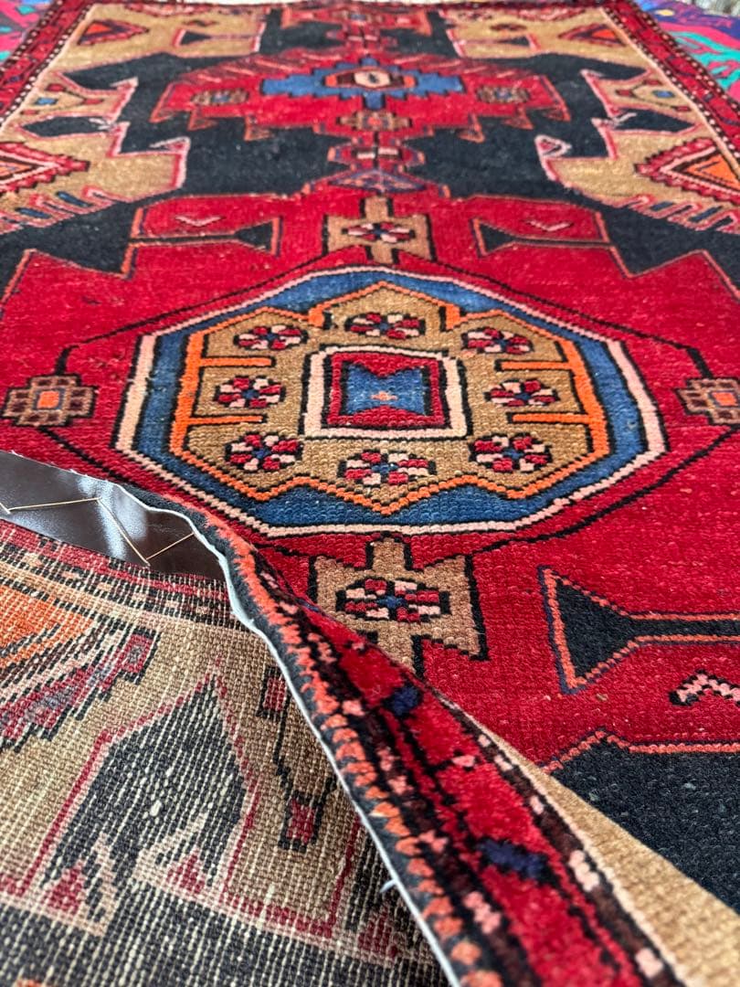 ペルシャ 【ヴィンテージラグ】インテリア装飾用 バルーチ / イラン /