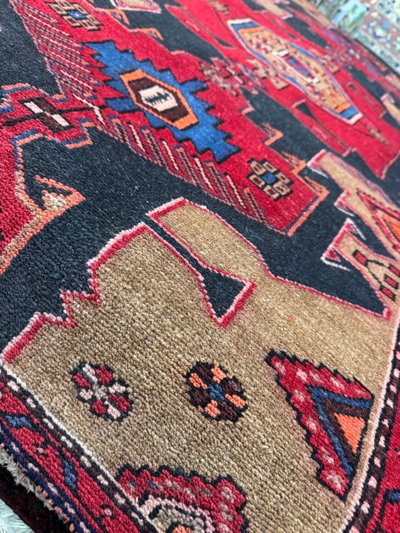 ペルシャ 【ヴィンテージラグ】インテリア装飾用 バルーチ / イラン /