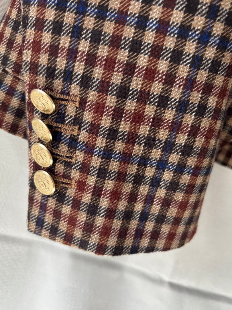 【kazu-miさま専用】ニューヨーカー メランジチェックセットアップ11号/9