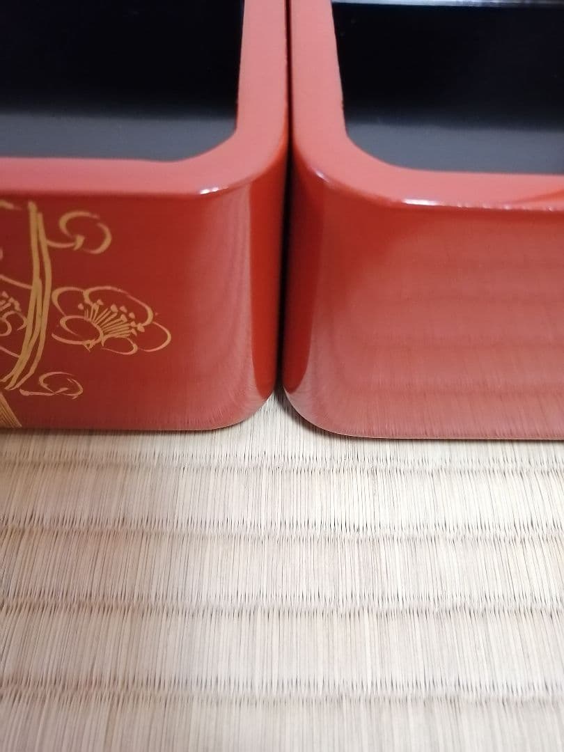 【輪島塗】本日限定　3段　重箱　漆　天然木