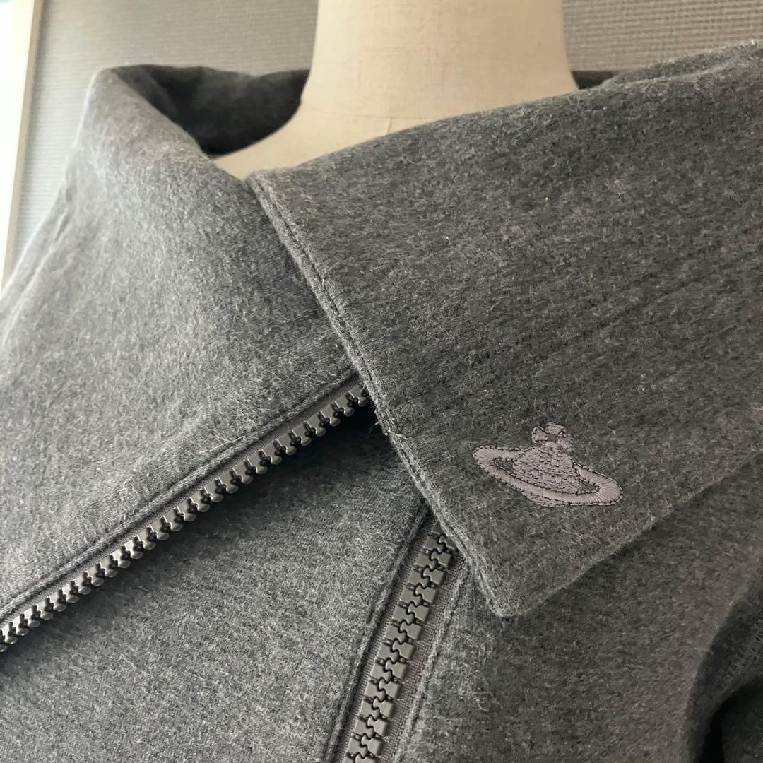 ヴィヴィアンウエストウッド 変形パーカー ダブルジップ オーブ サイズ1