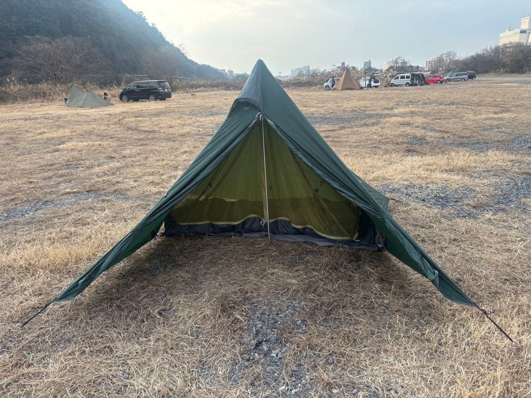 【テント】パンダライト、フットプリント２個付き（フル&ハーフ）