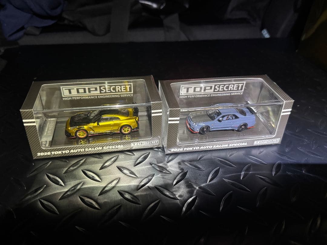 TOPSECRET モデルカー　東京オートサロン2026 限定品　2台