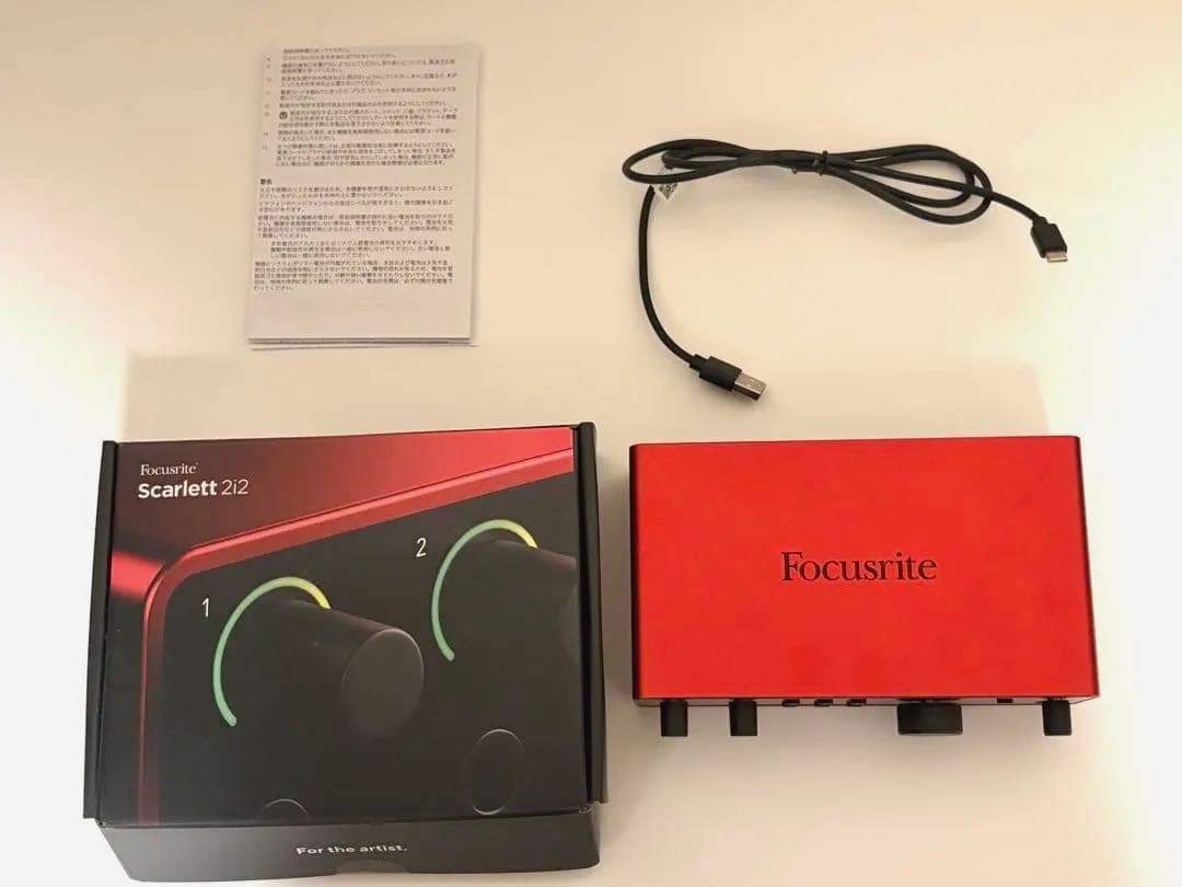 トヨタFocusrite Scarlett 2i2 4th Gen第4世代