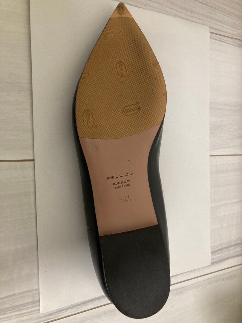 【Love.0113】PELLICO ブラック ポインテッドトゥ