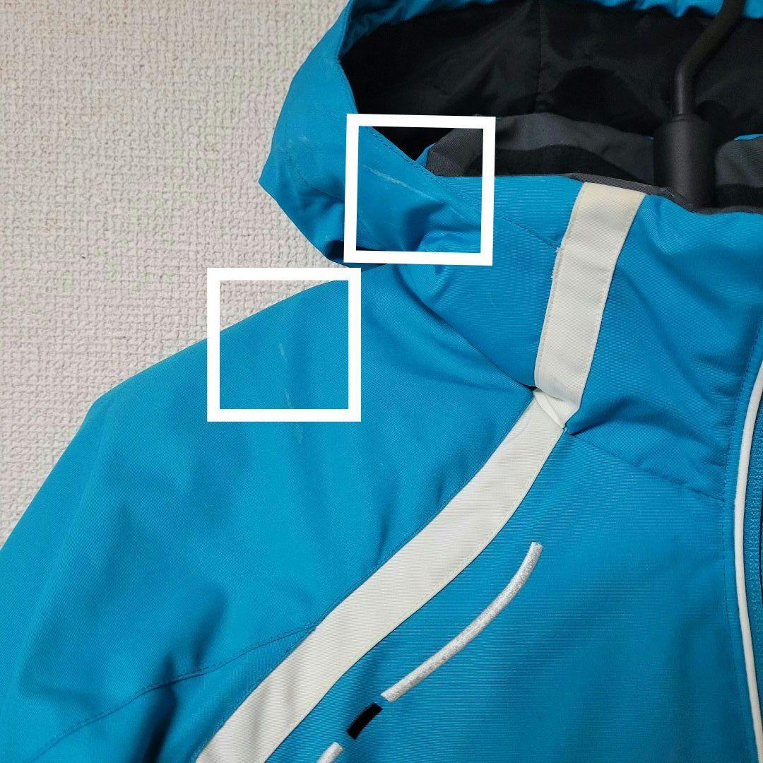 Phenix 空色 フード付きスキーウェア160cm　ジュニア