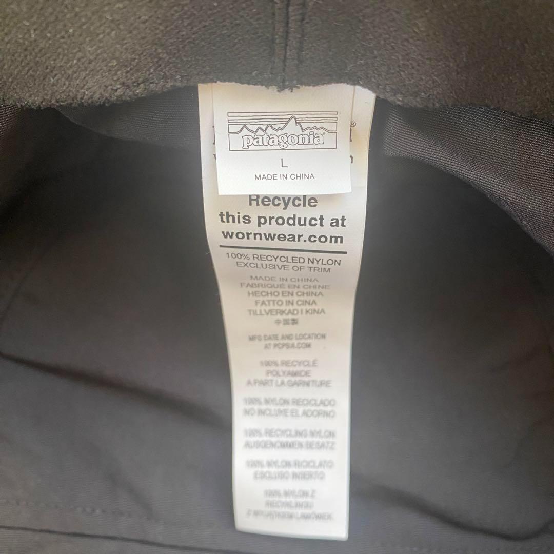 【新品未使用】パタゴニア ウェーブフェアラー バケツ ハット L/XL BLK