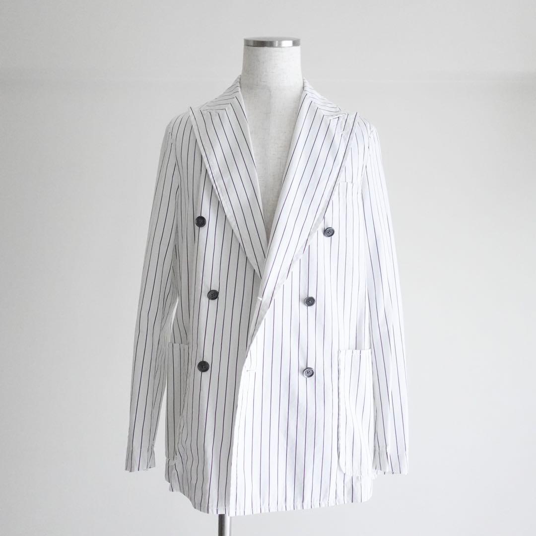 PILGRIM × Borghi 1819 6BW ソフトジャケット　48