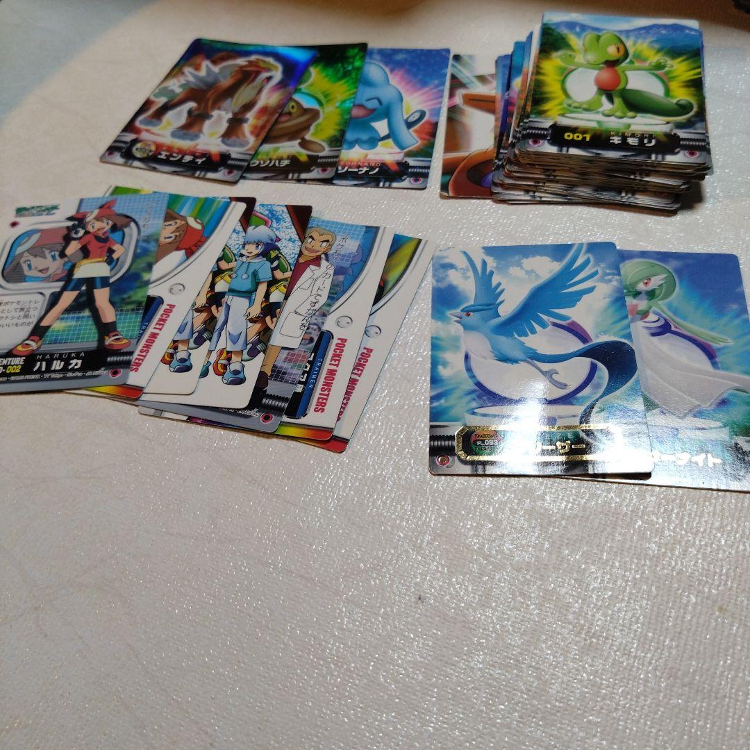 ポケモンずかんカード　フリーザー、ハルカなど大量まとめて54枚