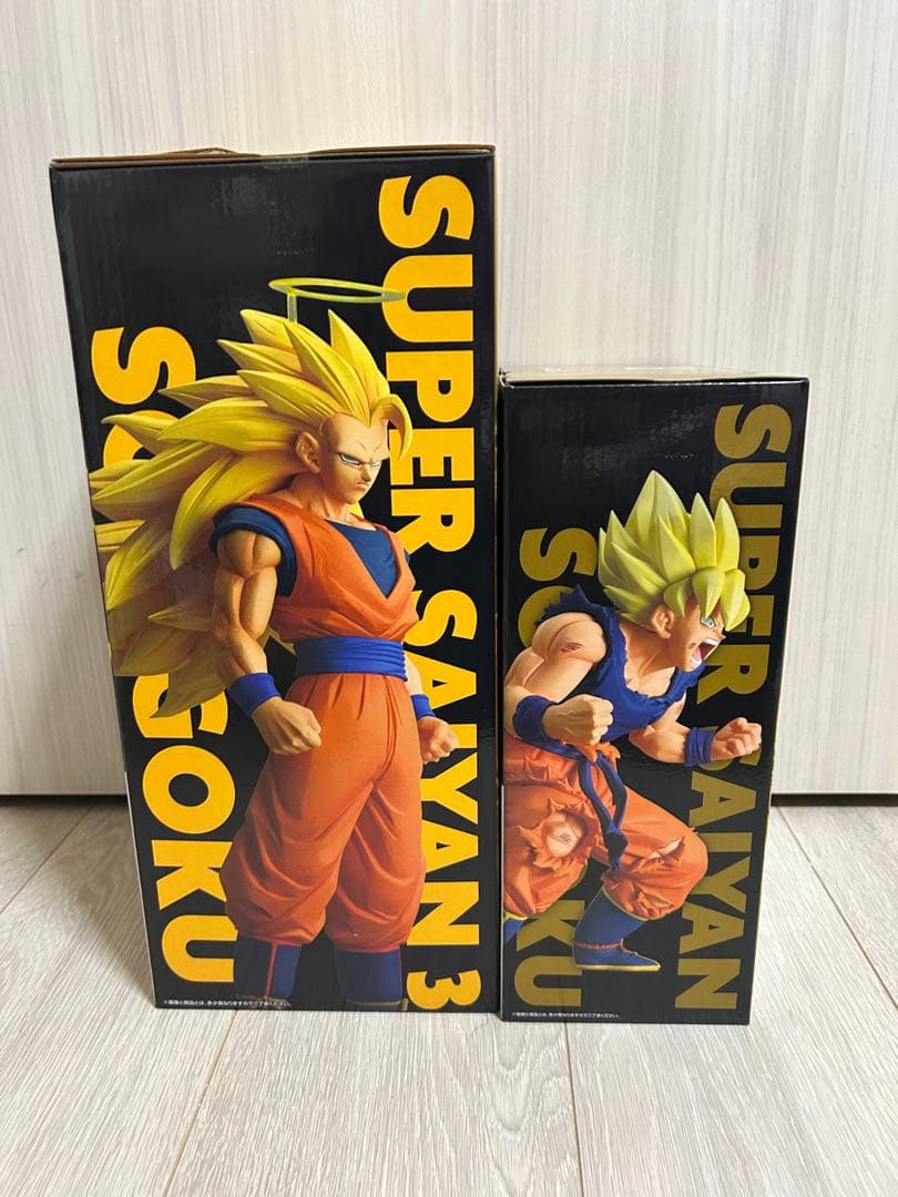 一番くじ ドラゴンボール A賞 超サイヤ人3孫悟空 B賞 超サイヤ人孫悟空