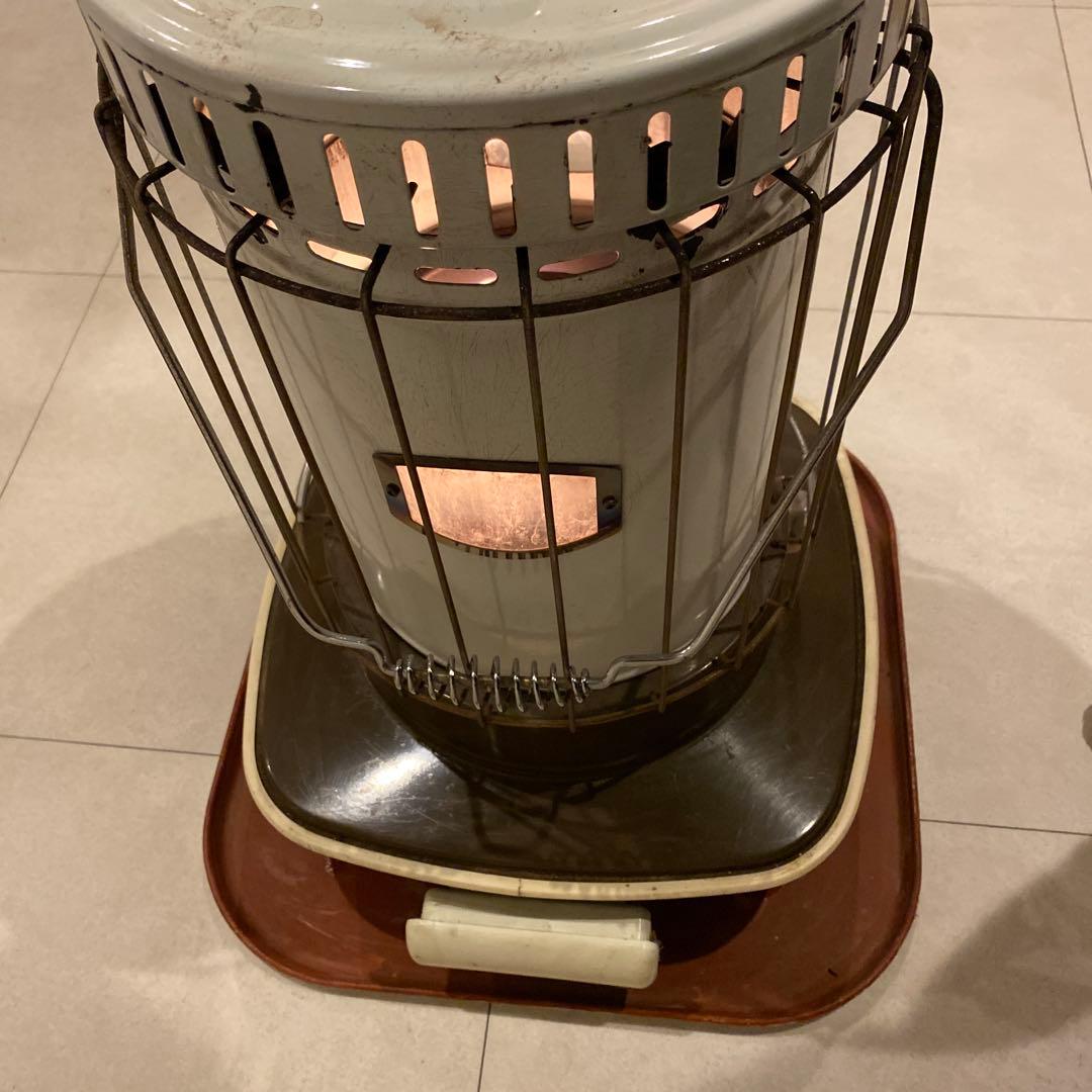 CORONA ストーブ ホワイト ガード付き引き取り限定