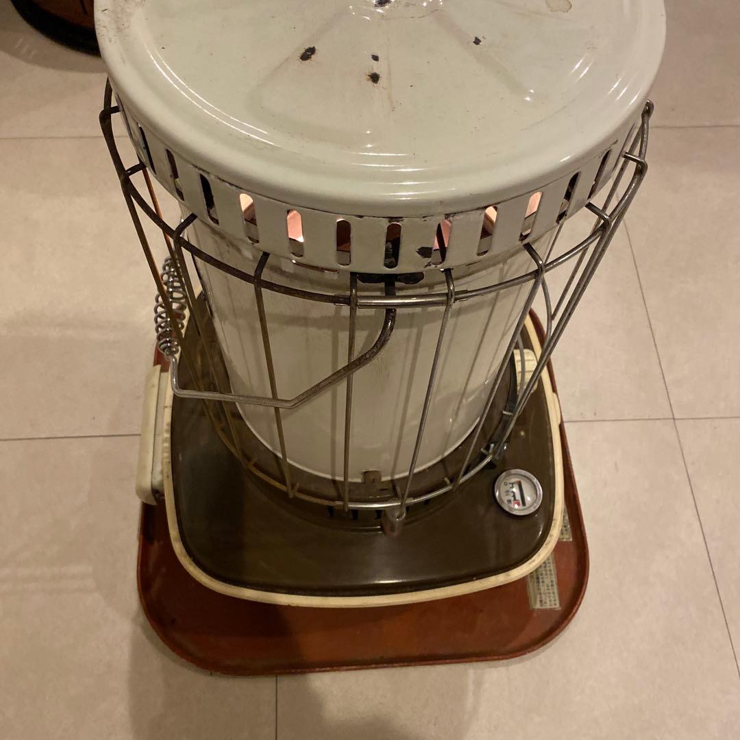 CORONA ストーブ ホワイト ガード付き引き取り限定