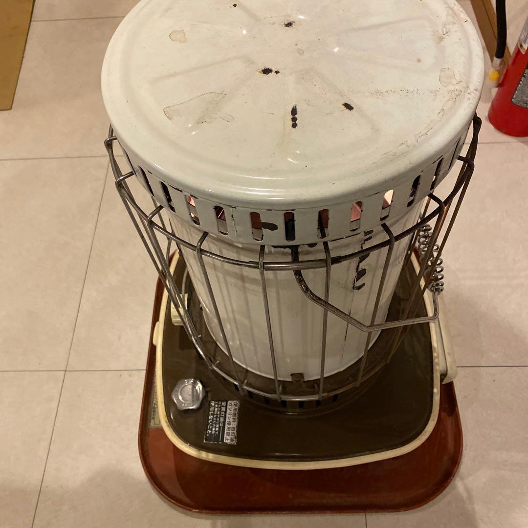 CORONA ストーブ ホワイト ガード付き引き取り限定