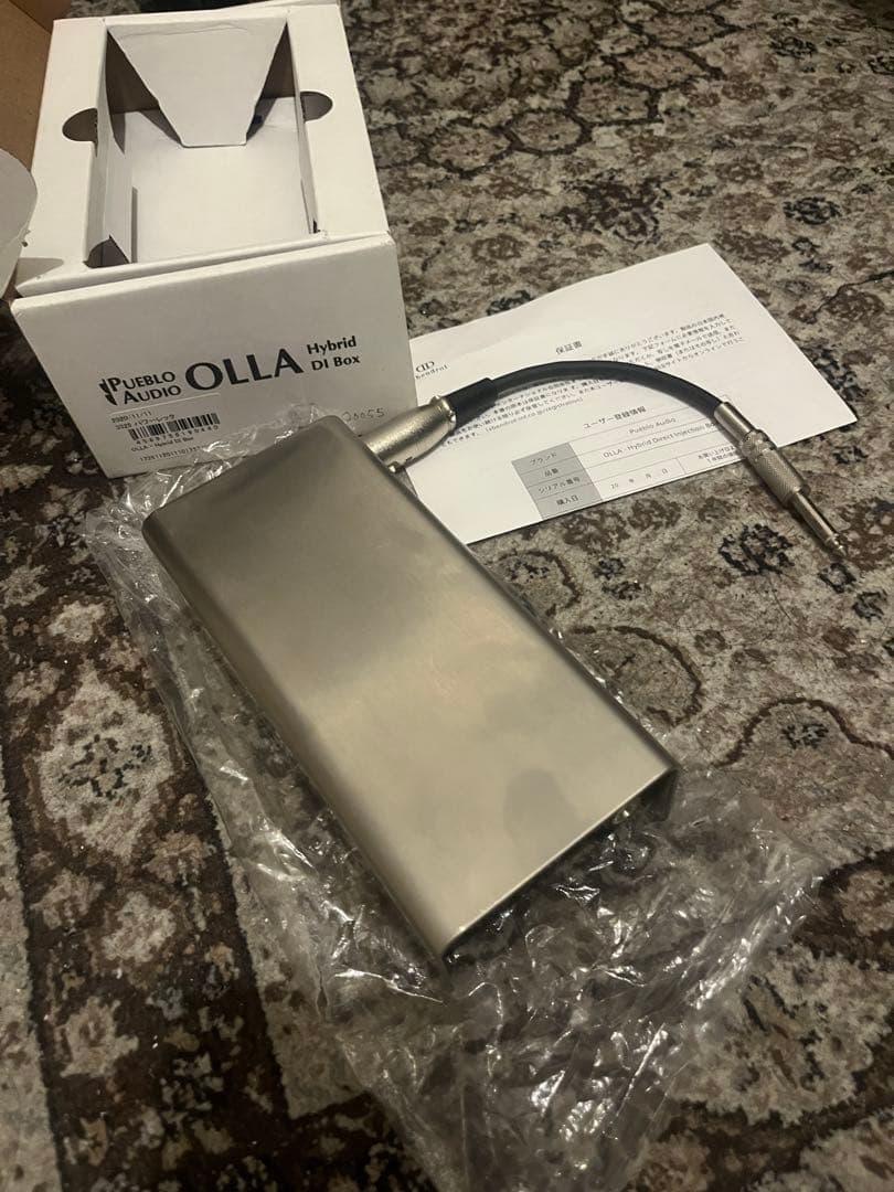 Pueblo Audio OLLA Hybrid D.I Box 最高級DI
