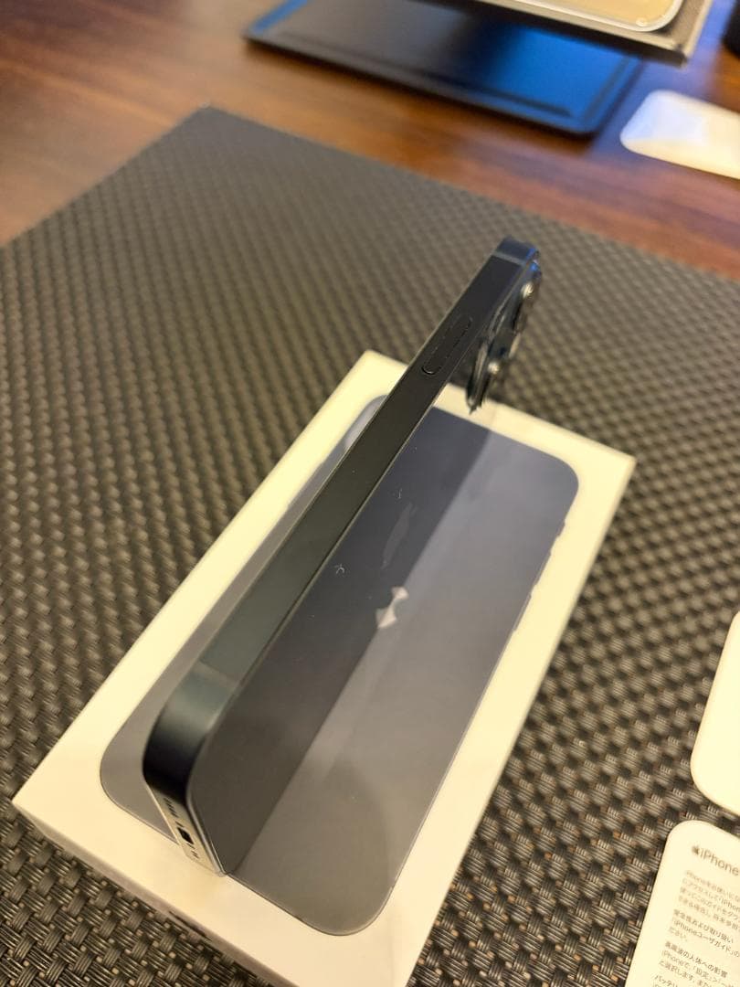 iPhone13 mini 256GBミッドナイト 本体 純正ケース付