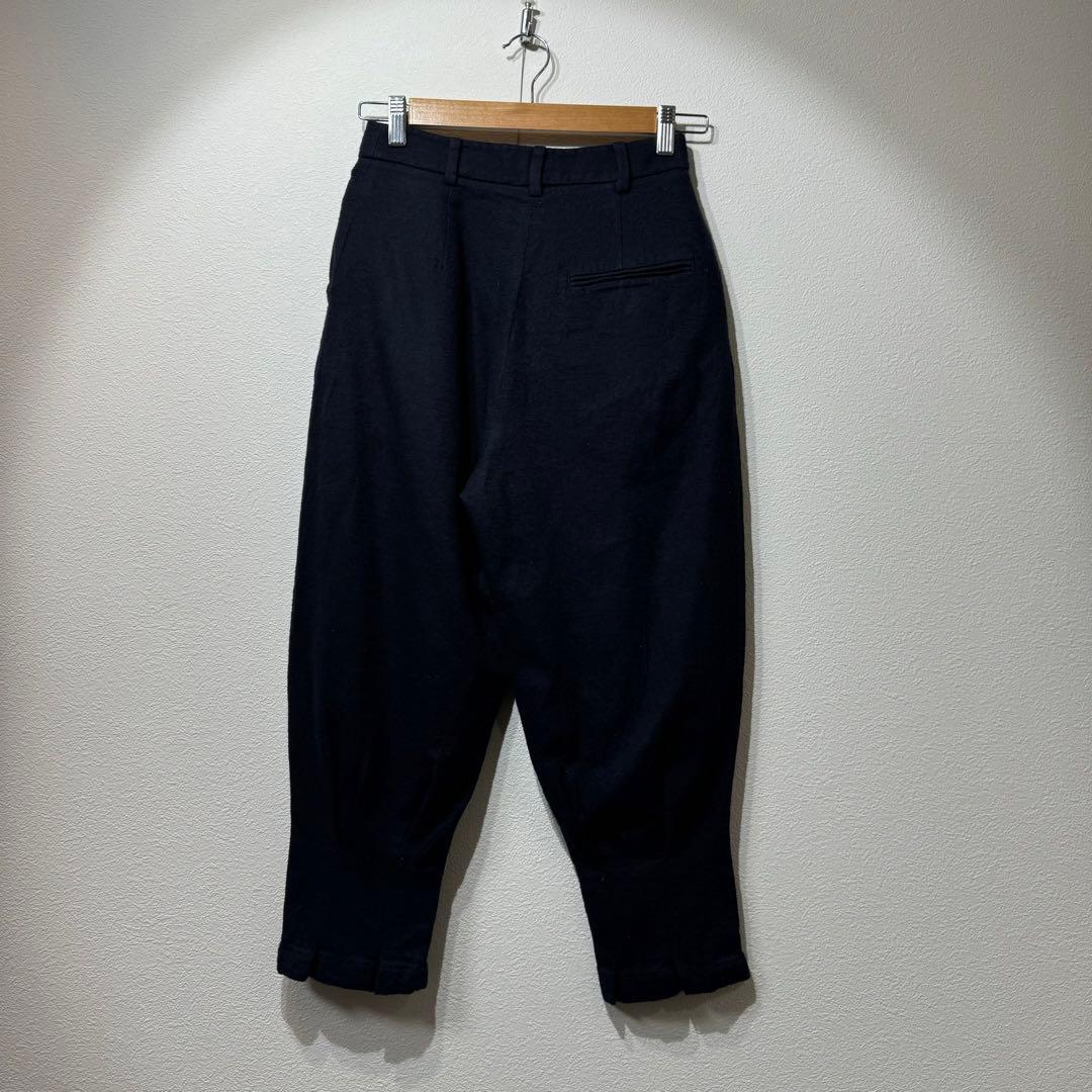 希少 ヴィヴィアンウエストウッドレッドレーベル 上質 クロップド タックパンツ