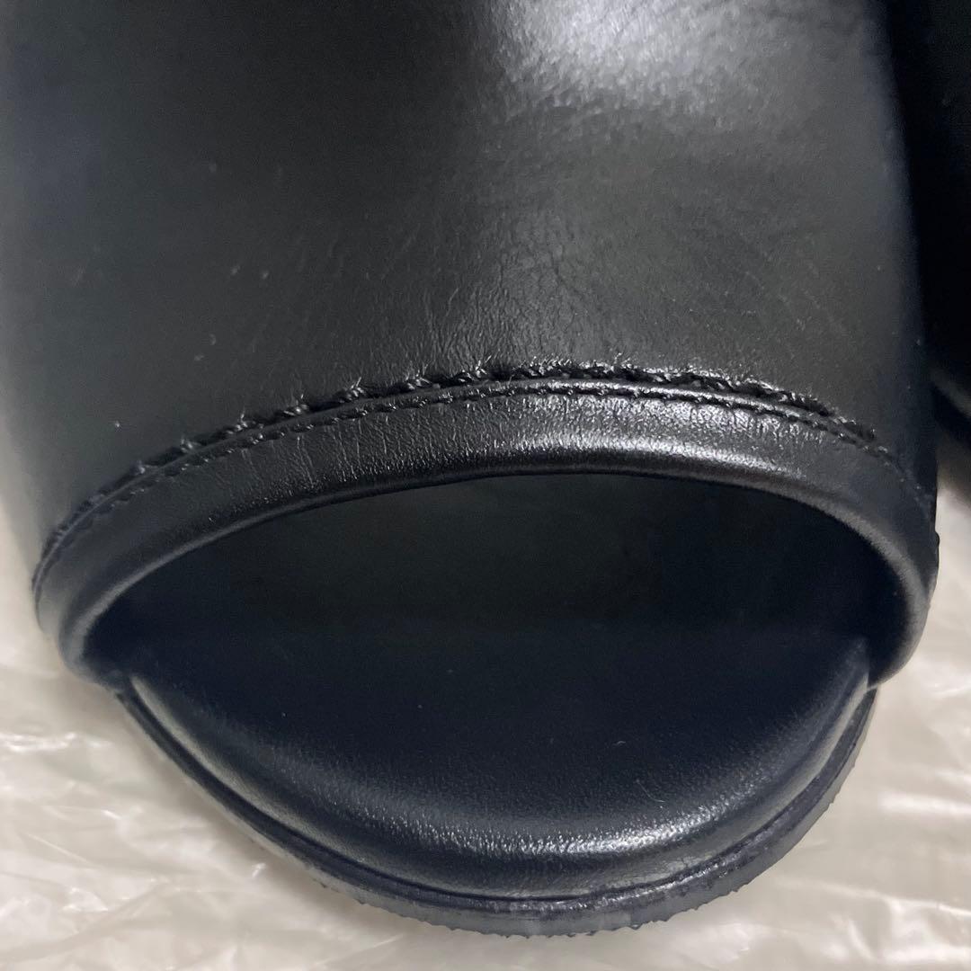 超希少　未使用級　サルヴァトーレフェラガモ　ミュールサンダル　ガンチーニ　レザー