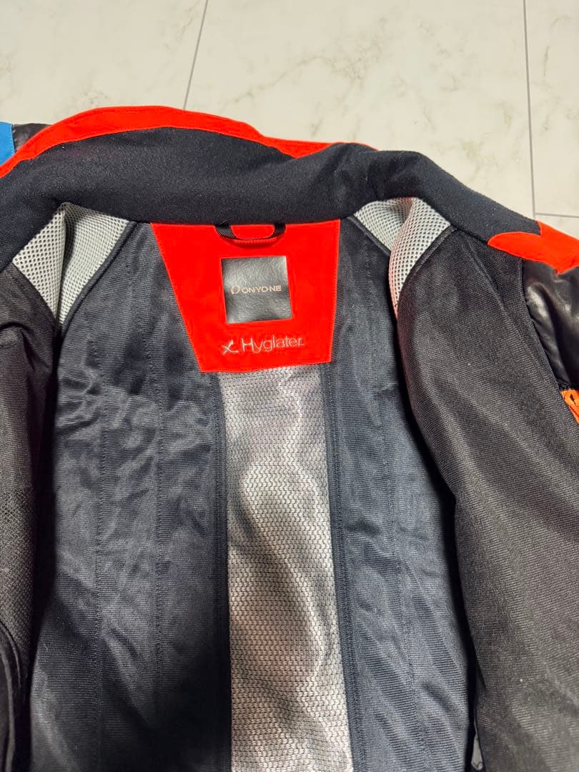 k*6様 オンヨネスキーウェア Lサイズ オレンジ/ブルー