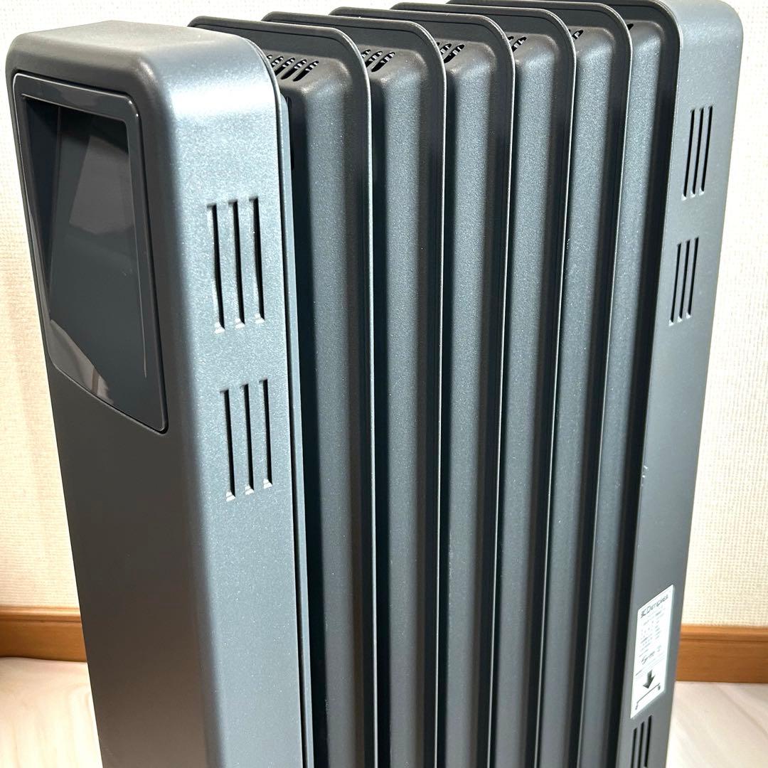 【美品】Dimplexオイルフリーヒーター ECR12ECSF B04グレー