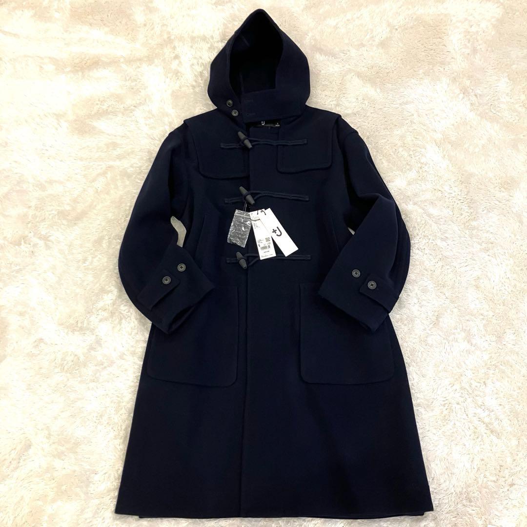 【新品タグ付き】ユニクロ ジルサンダー +J ダッフルコート S ネイビー