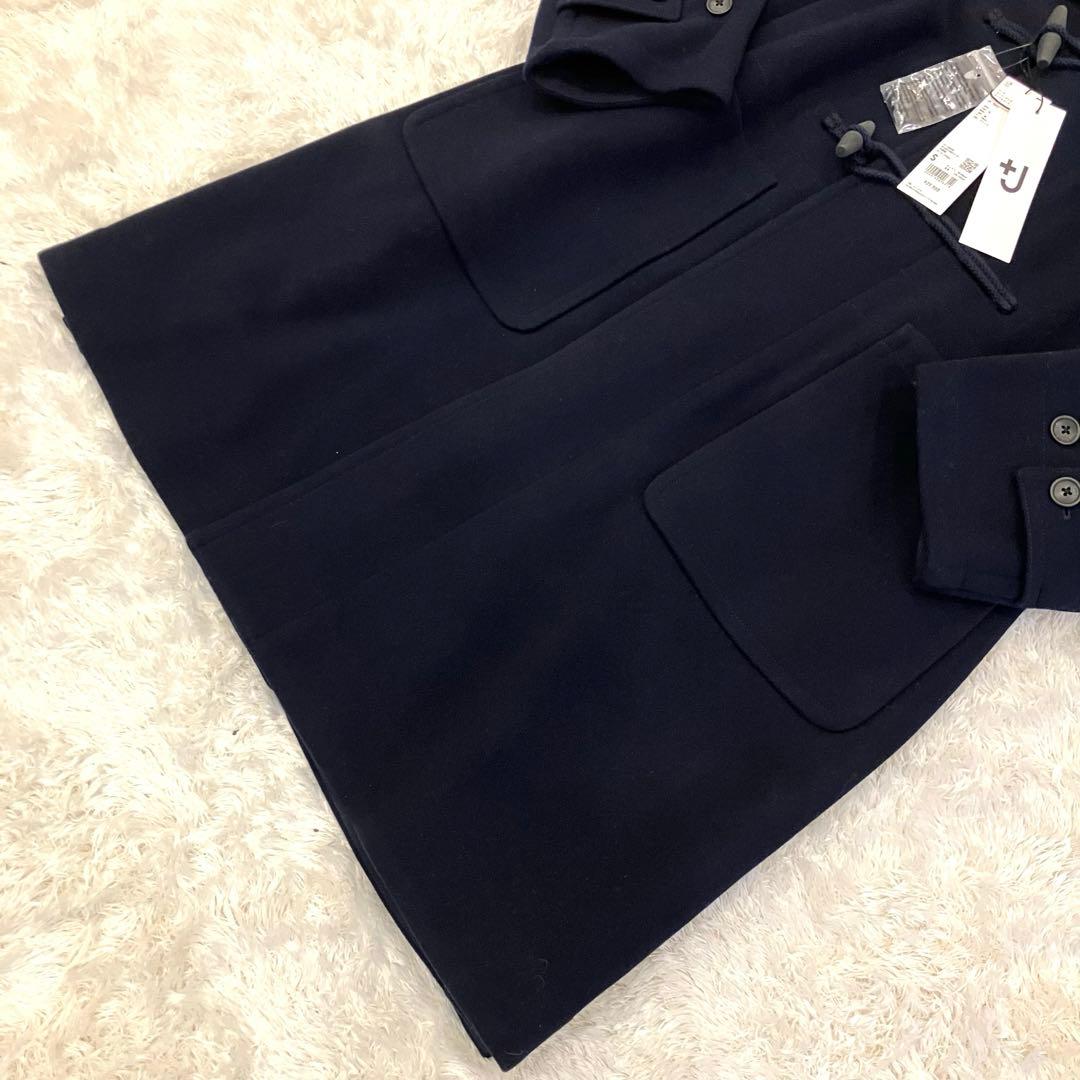 【新品タグ付き】ユニクロ ジルサンダー +J ダッフルコート S ネイビー