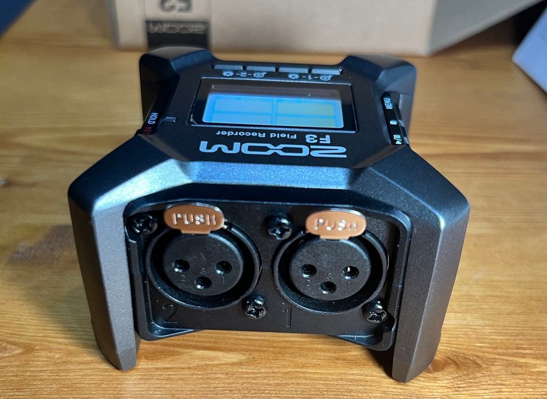 ZOOM F3 フィールドレコーダー　ほぼ未使用