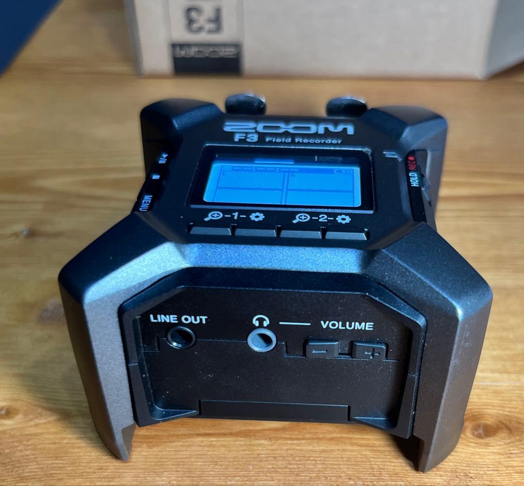 ZOOM F3 フィールドレコーダー　ほぼ未使用