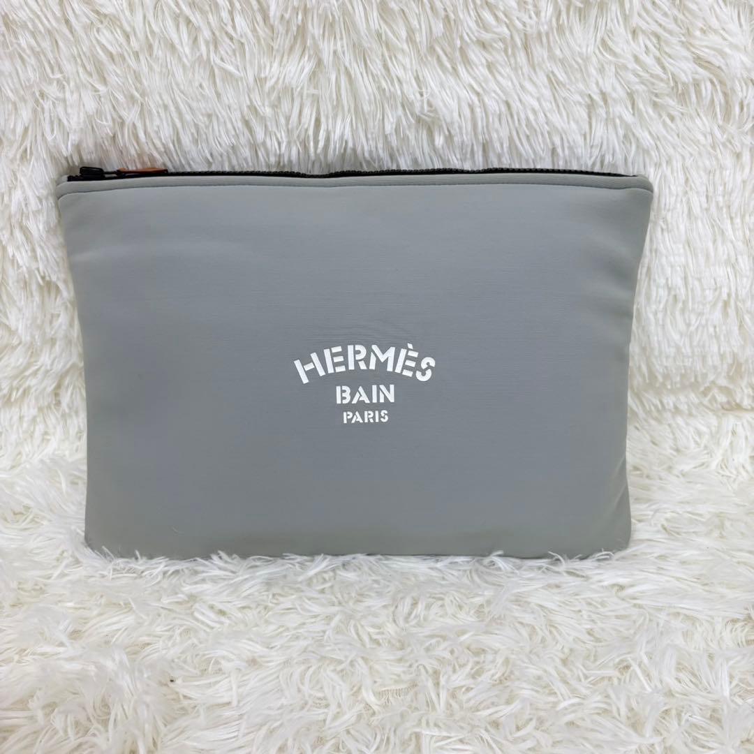 希少サイズ HERMES エルメス ネオバン ラージ ポーチ クラッチバッグ